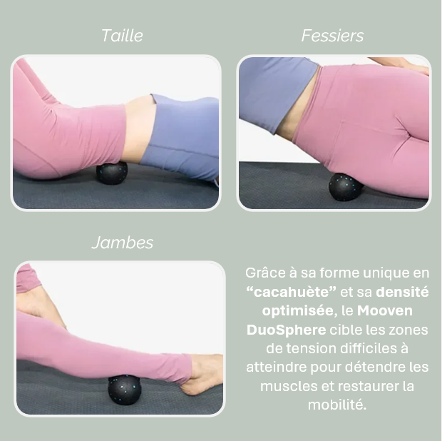 Mooven DuoSphere – Boules de massage de récupération