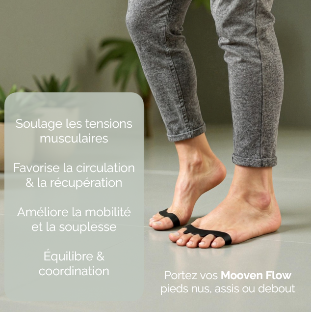 Mooven Flow – Séparateurs d’orteils bien-être